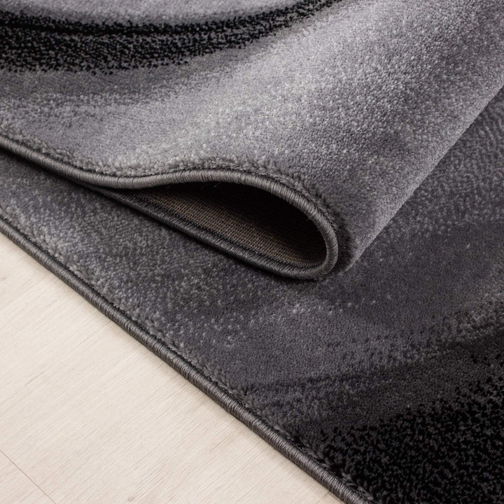 Kurzflor Teppich Wohnzimmer Abstrakt Design Schlafzimmer Flur Wohnzimmerteppich Pflegeleicht Läufer