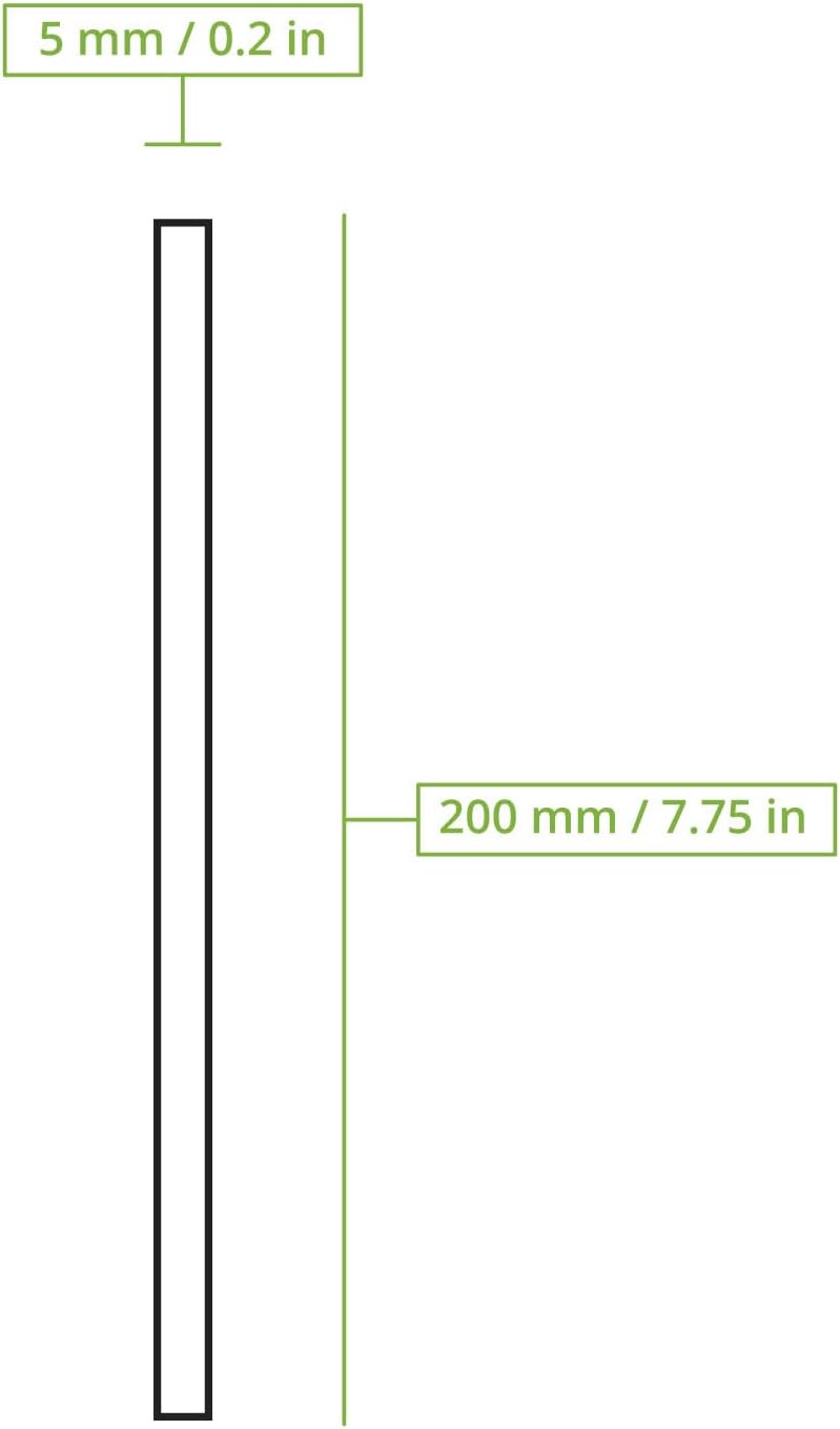 BIOZOYG Papier Trinkhalme 20 cm Strohhalm 5 mm Ø I Trinkhalm biologisch abbaubar I weisse Strohhalme