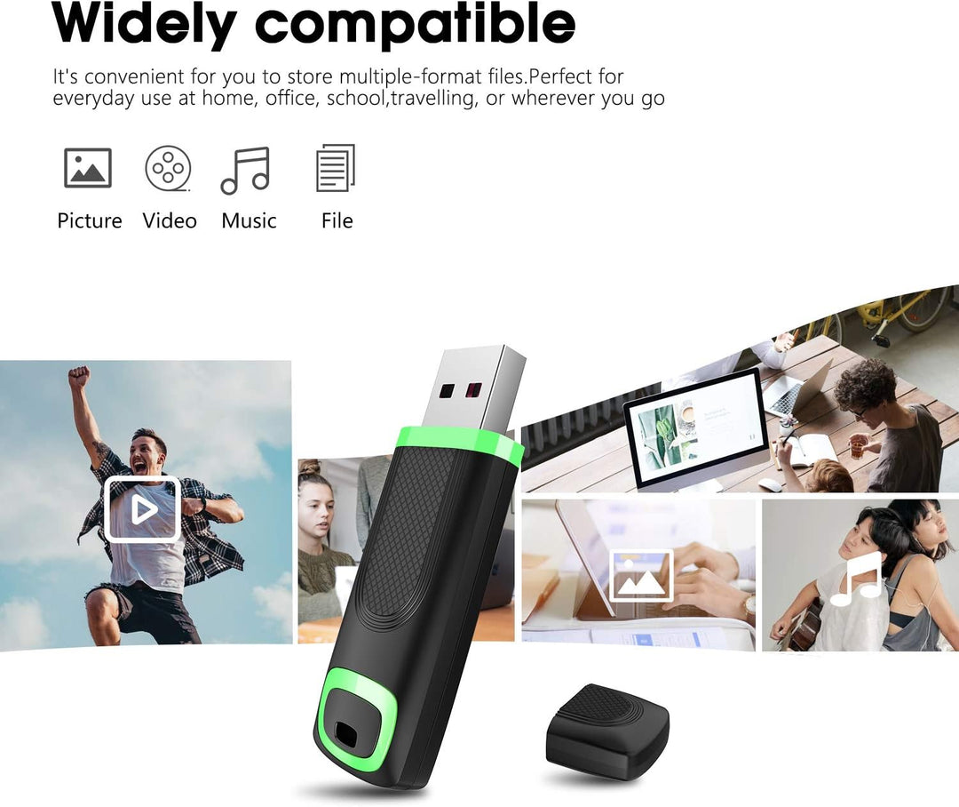 USB 3.0 Stick 64GB 5 Stück Set (bunt), Vansuny High-Speed USB 3.0 Speicherstick Flash Laufwerke Memo