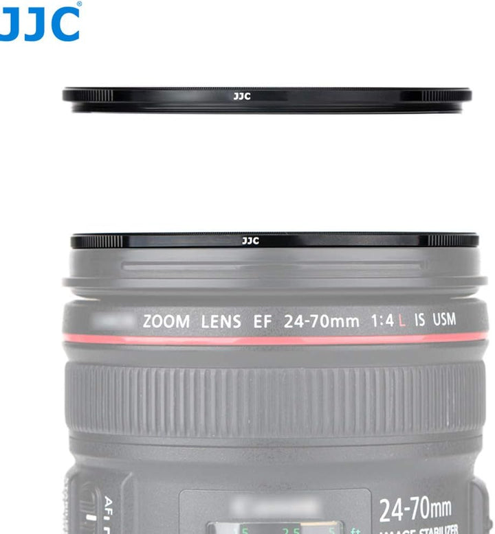 JJC 67 mm ND64 6 Stop Neutral Density Filter Graufilter für Canon EF-S 18-135 mm F3.5-5.6 RF 24-105