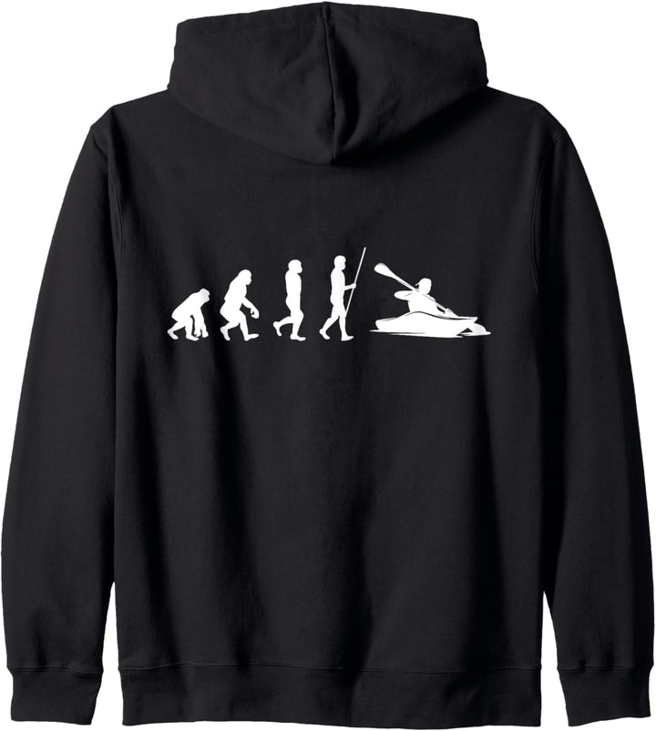 Kayaking Evolutions Kajak Kanusport Paddeln Herzlinie Kapuzenjacke