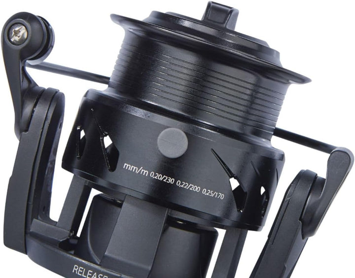 Balzer Masterpiece 8400 LF von Die ultimative Rolle zum Light- und Method Feedern, Schwarz