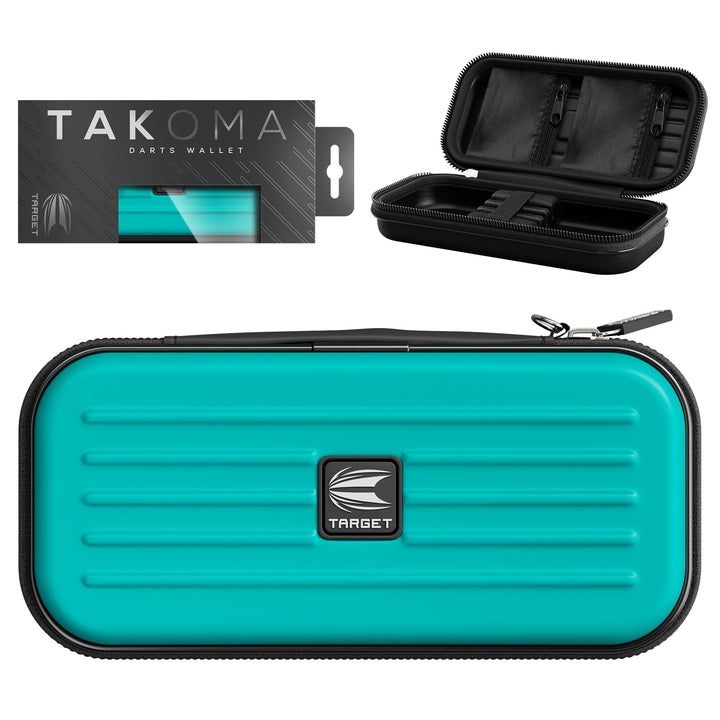 Target Darts Takoma Regular Darts Case - Holds x 1 Satz Darts Brieftasche Aqua, Aqua