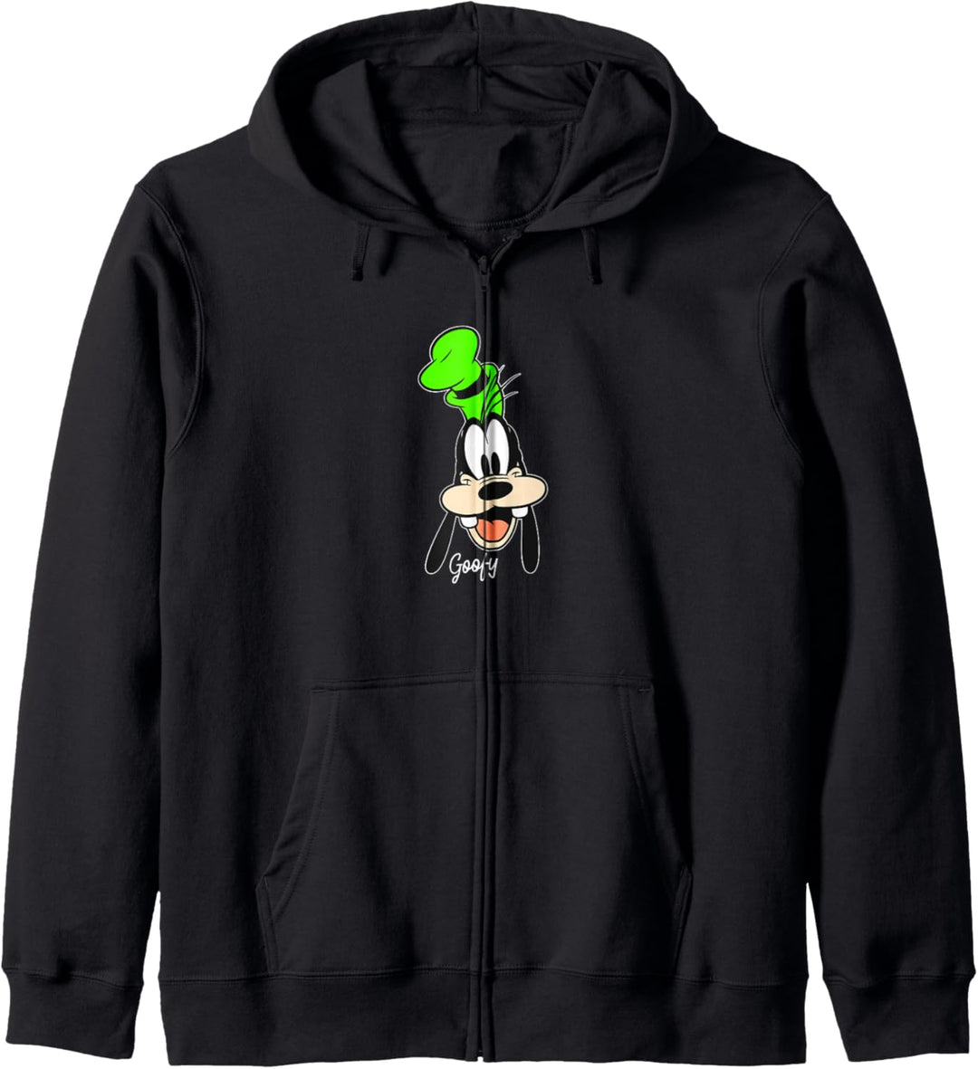 Disney Goofy Big Face Smile With Hat Kapuzenjacke
