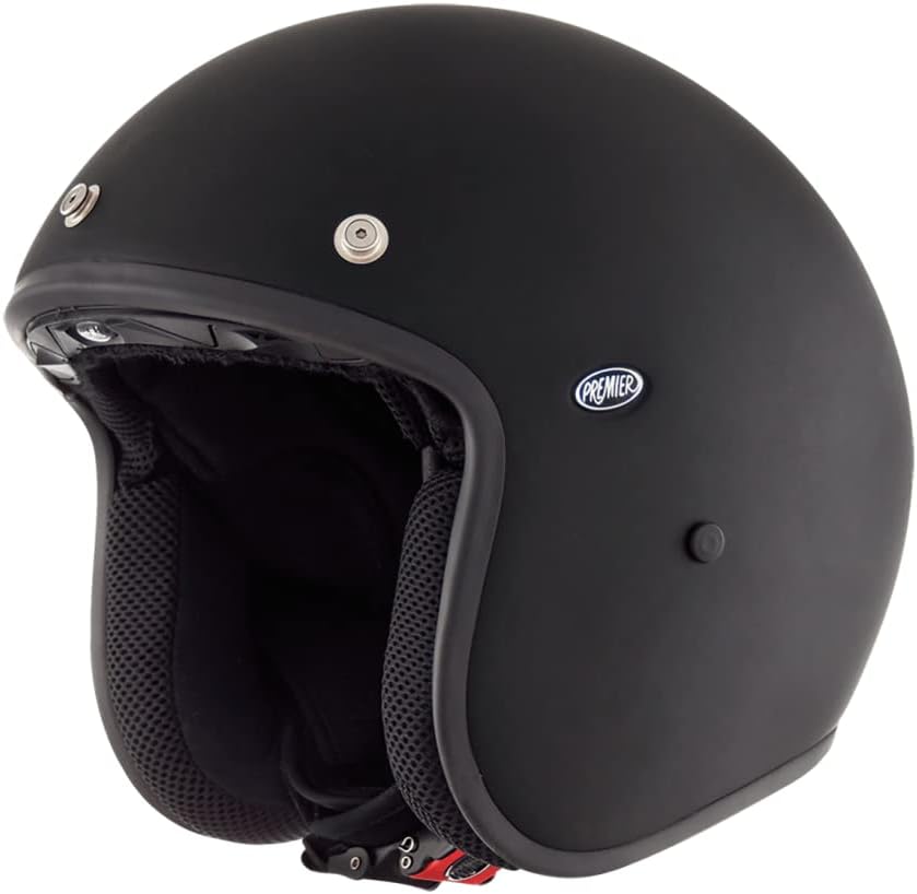 Premier Jethelm Vintage Le Petit Classic U S MATT SCHWARZ, S MATT SCHWARZ