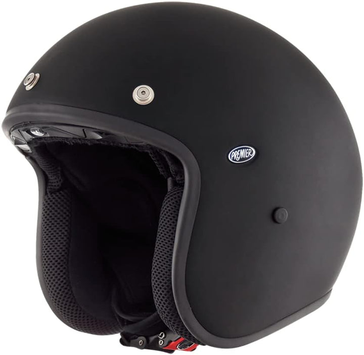 Premier Jethelm Vintage Le Petit Classic U S MATT SCHWARZ, S MATT SCHWARZ