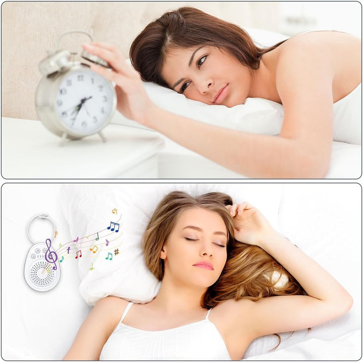 White Noise Machine, Weisses Rauschen Machine für Baby Erwachsene, 20 Beruhigende Klänge, 3 Timer-Ei