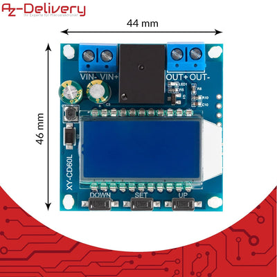 AZDelivery 5 x CD60L Batterieladegerät Controller Modul Solar aufladbar Entladung Kontrolle hohe Int