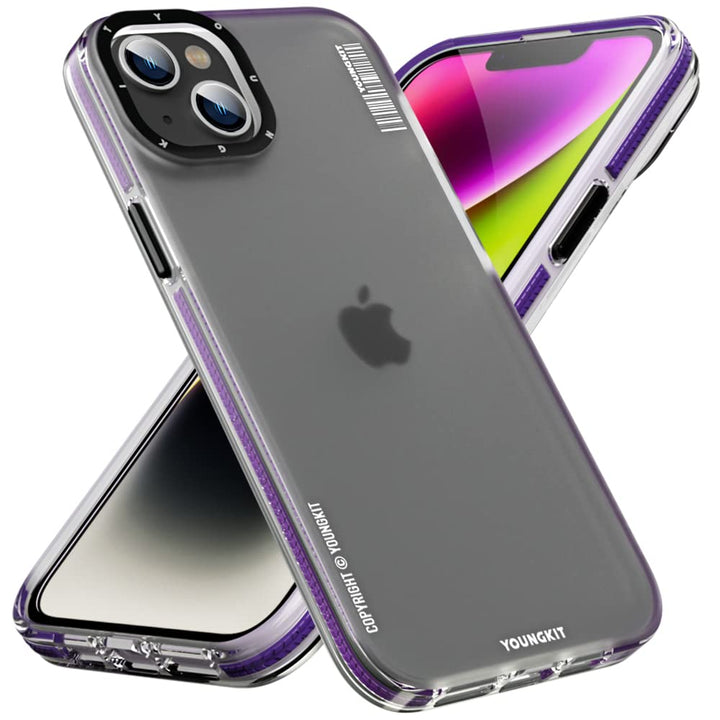 YOUNGKIT für iPhone 14 Plus Hülle, Stossfeste Kratzfeste Schutzhülle (Anti-Fingerabdruck) Slim Case