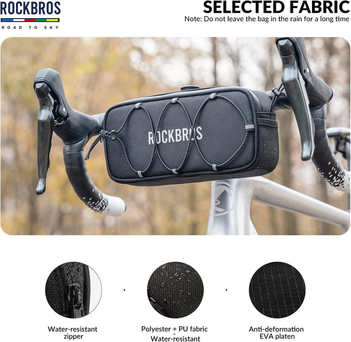 ROCKBROS Road-to-Sky Lenkertasche Fahrrad Tasche Selbstentworfene Fahrradtasche Wasserabweisende Ref