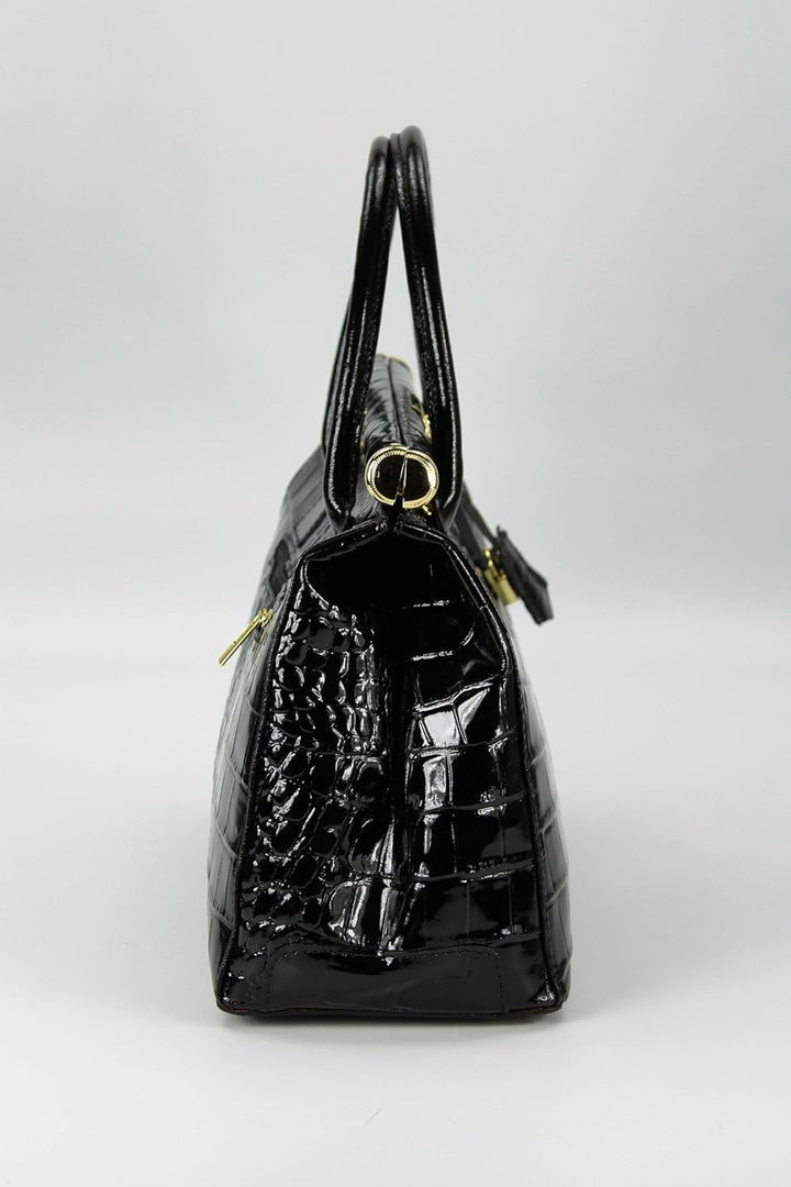 Belli The Bag XL italienische Leder Henkeltasche Handtasche Damen Ledertasche Umhängetasche - 34x25x