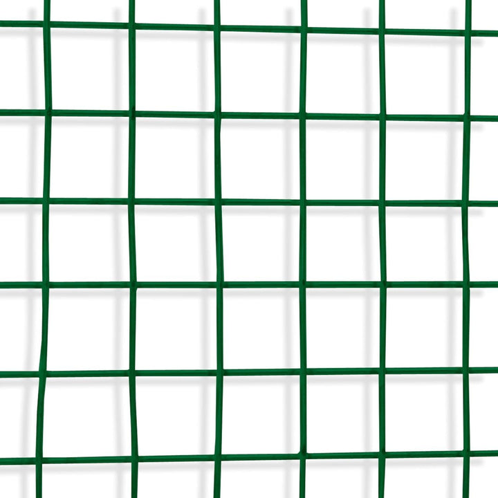 casa pura® Drahtgitter grün | 4-Eck-Geflecht Volierendraht, mit PVC-Beschichtung | Länge und Höhe wä