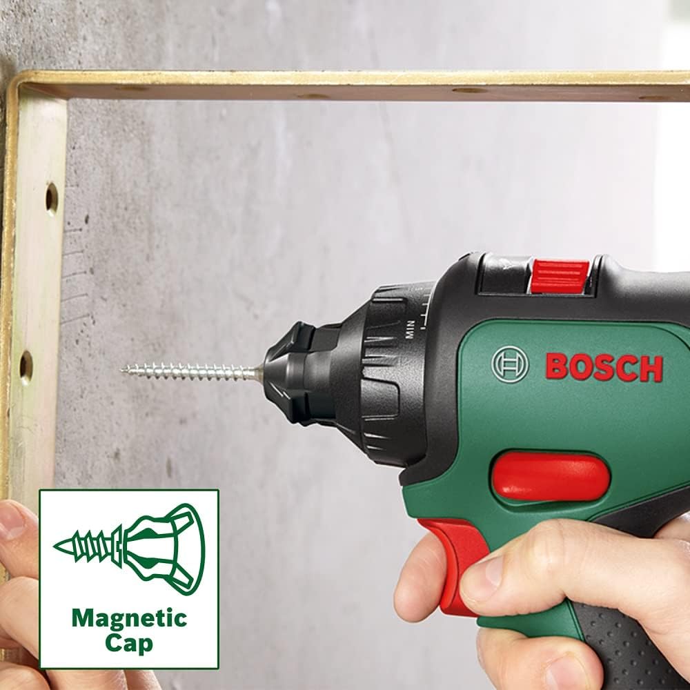 Bosch Home and Garden Bosch Akkuschrauber AdvancedDrill 18 Set (2 Akkus, 18 Volt System, 3 Aufsätze,