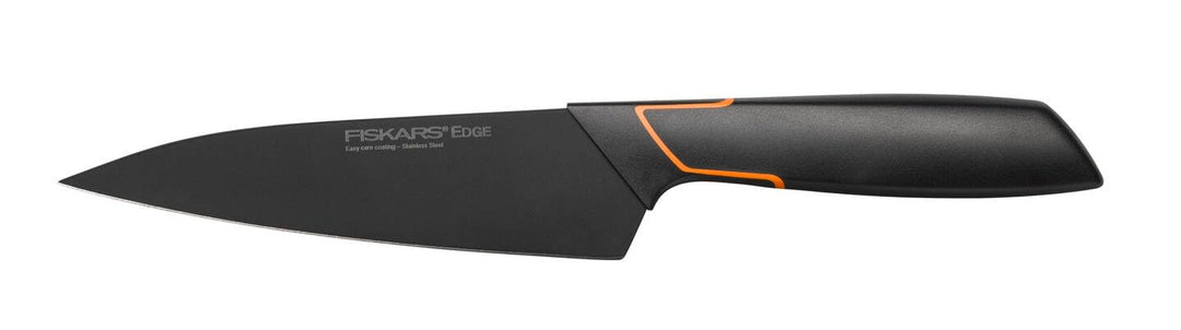 Fiskars Kochmesser, Modernes Design, Gesamtlänge: 27 cm, Qualitätsstahl/Kunststoff, Edge, 1003095 15