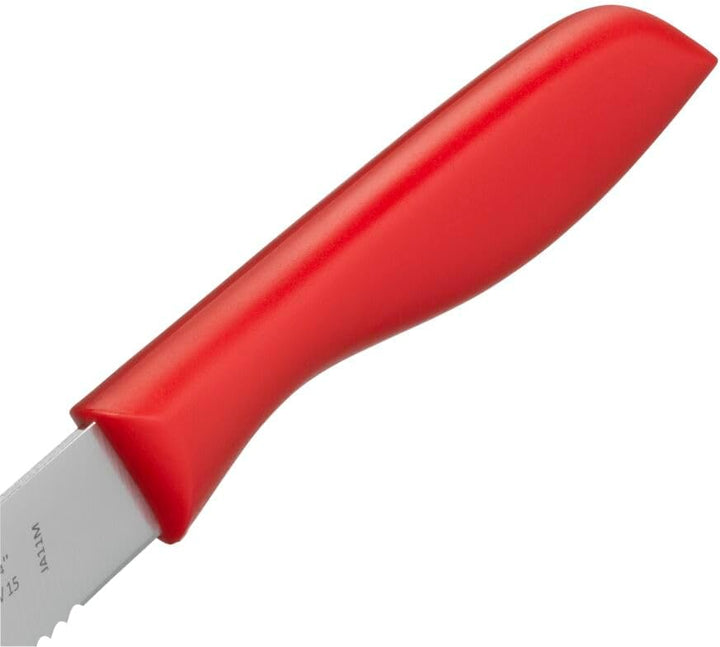 WMF Frühstücksmesser Set 2-teilig, 23 cm, Brötchenmesser Wellenschliff, Brotzeitmesser, Spezialkling