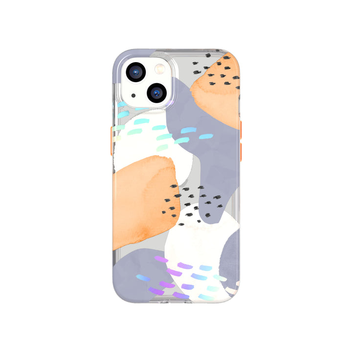 tech21 T21-9350 Evo Art Abstrakter Herbst für iPhone 13 - Schutzhülle mit exklusivem Artwork und 3,6