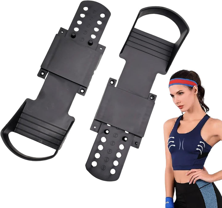 Rudergeräte-Pedale | 1 Paar Fitnessgerät-Zubehör, Anti-Rutsch-Textur-Design, Rudergerät-Fusspedale z