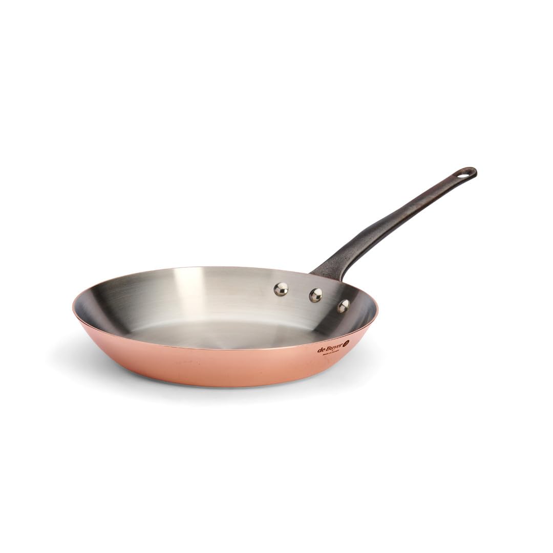 6465.28 Pfanne, Kupfer, orange, 53 x 28 x 4 cm