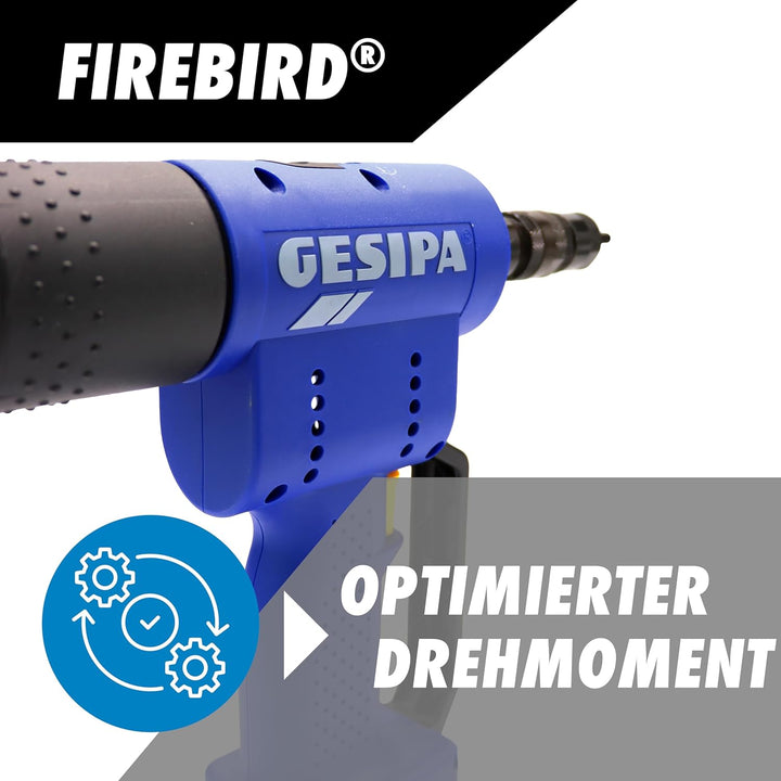 Gesipa Blindnietmutterngerät Akku Fire-Bird, 7260032.0