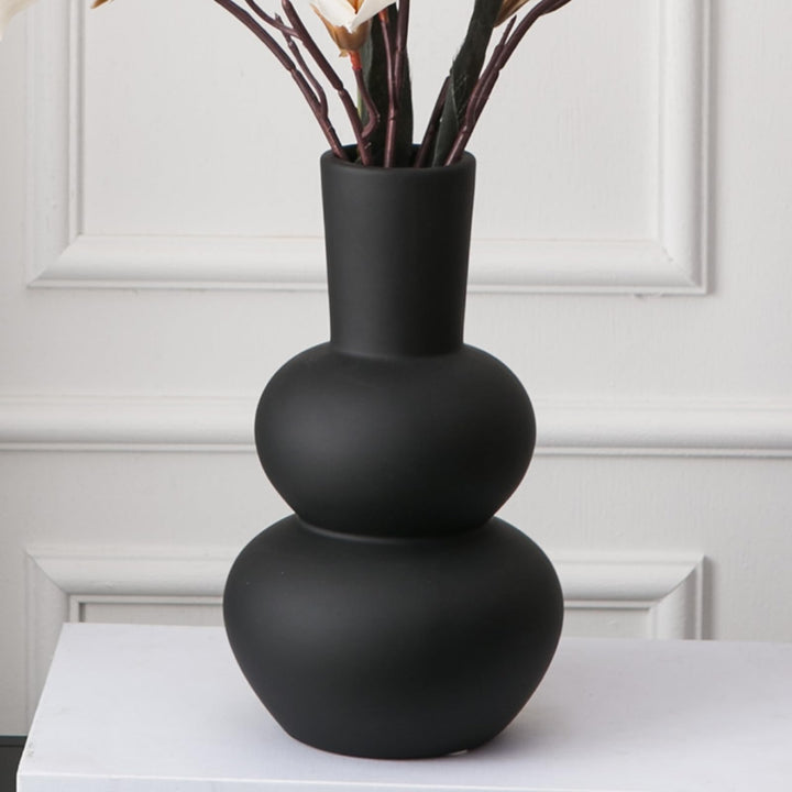 Tenforie Blumenvase aus Keramik für Dekoration, Blumenvase für Heimdekoration, Wohnzimmer, Zuhause,