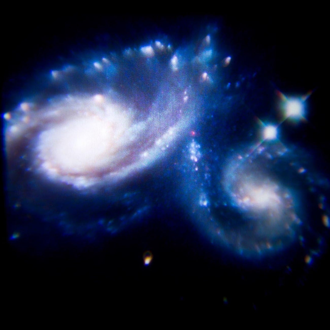 Lunartec Sterneprojektor: 2in1-Sternenhimmel- und Bilder-Projektor "Weltallzauber", 26 Vorlagen (Pro