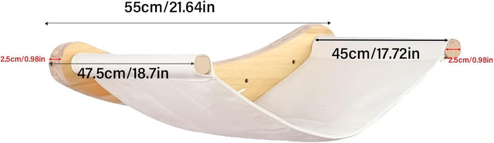 Christmas Katzen Hängematte Weihnachten Wandregale Haustier Wandhängematte Comfy Wandbett Wandmöbel