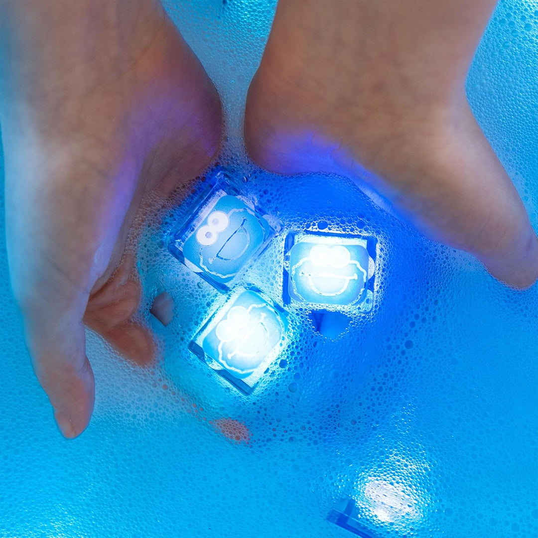 Glo Pals Cookie Monster Cubes Cookie Monster blau, Cookie Monster blau