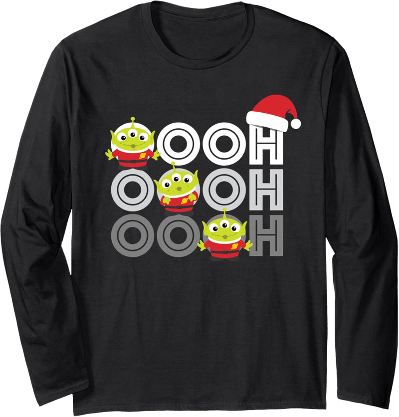 Disney Pixar Toy Story Aliens Oooh Oooh Oooh Holiday Langarmshirt