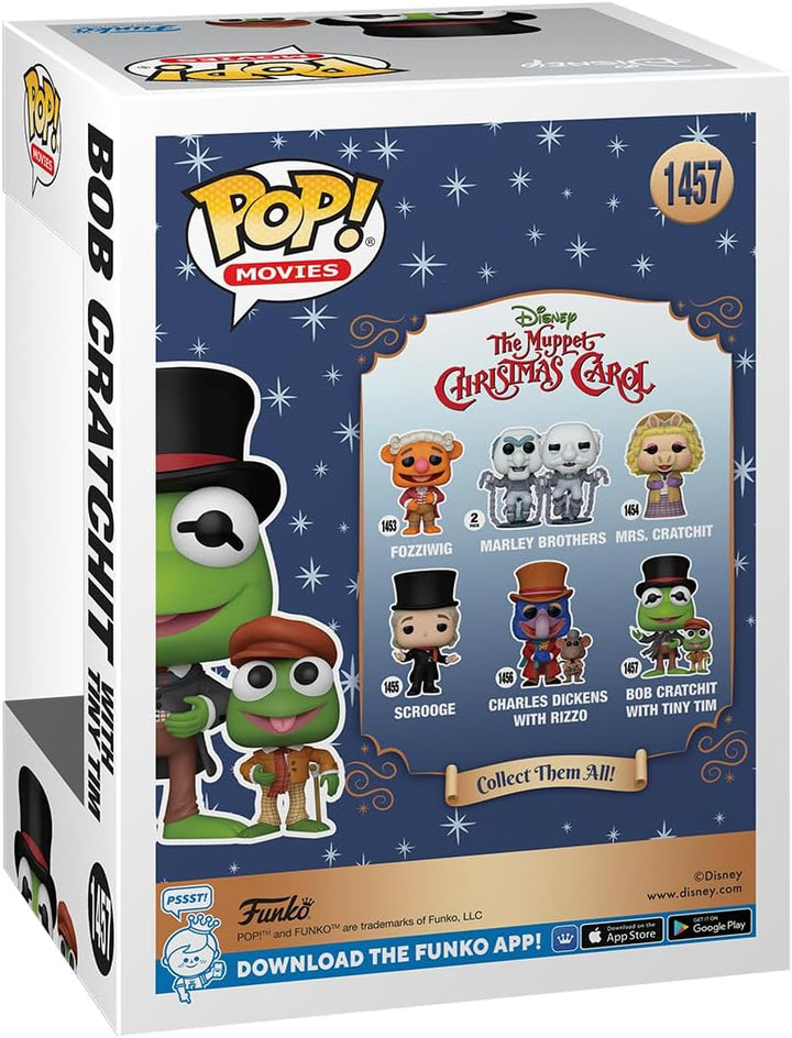 Funko Pop! and Buddy: The Muppet Christmas Carol - Kermit The Frog mit TT - The Muppets - Vinyl-Samm