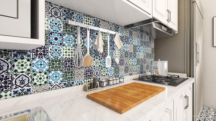 Cerames Orientalische Marokkanische Keramikfliesen Muhit - dekorative Mosaikfliesen für das Badezimm