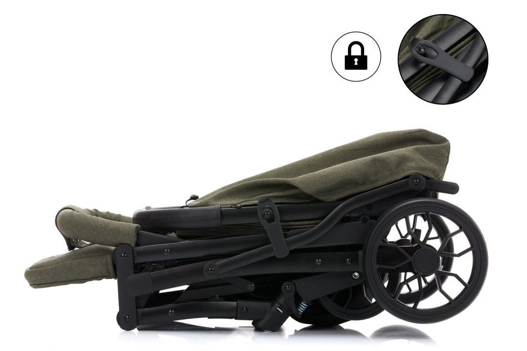 Fillikid Sportwagen Buggy Styler Elite Exklusiv | Kompakter Kinderbuggy mit Ein-Hand-Faltmechanismus