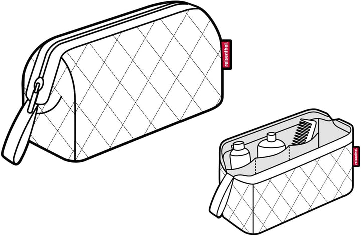 reisenthel travelcosmetic - Starke robuste und praktische Reisekosmetiktasche, Handschlaufe, wassera
