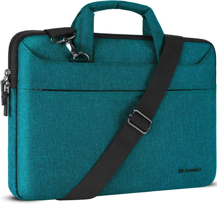 DOMISO 17 Zoll Wasserdicht Laptop Tasche Aktentasche Schultertasche Notebooktasche Business für 17-1