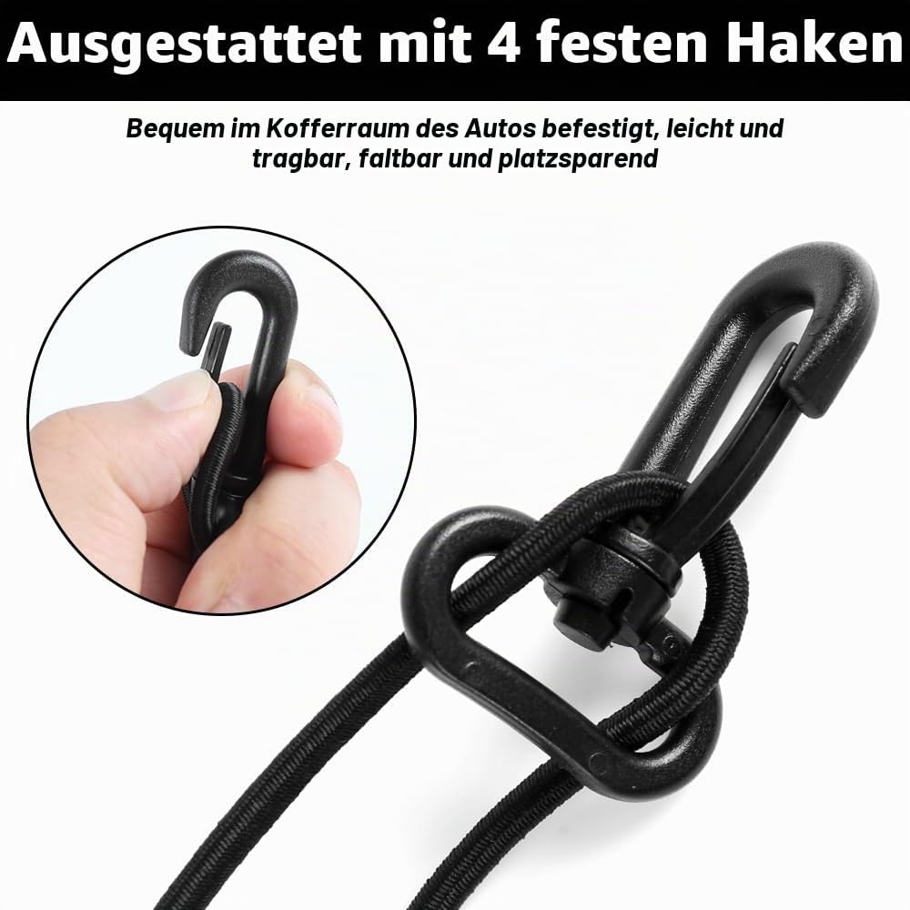 MiOYOOW Haustier Autonetz Schutznetz Hundeauto Barriere atmungsaktives Fahrzeug Haustier Barrierenet