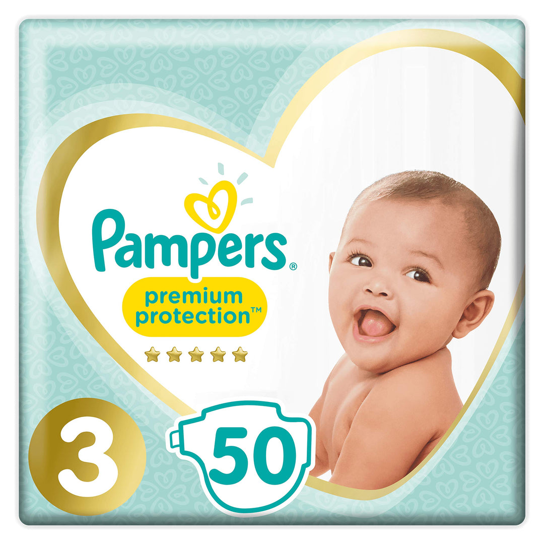 Pampers - New Baby - Windeln Grösse 3 (6-10/5-9 kg) - Giant Pack - Set von 2 (100 Schichten)