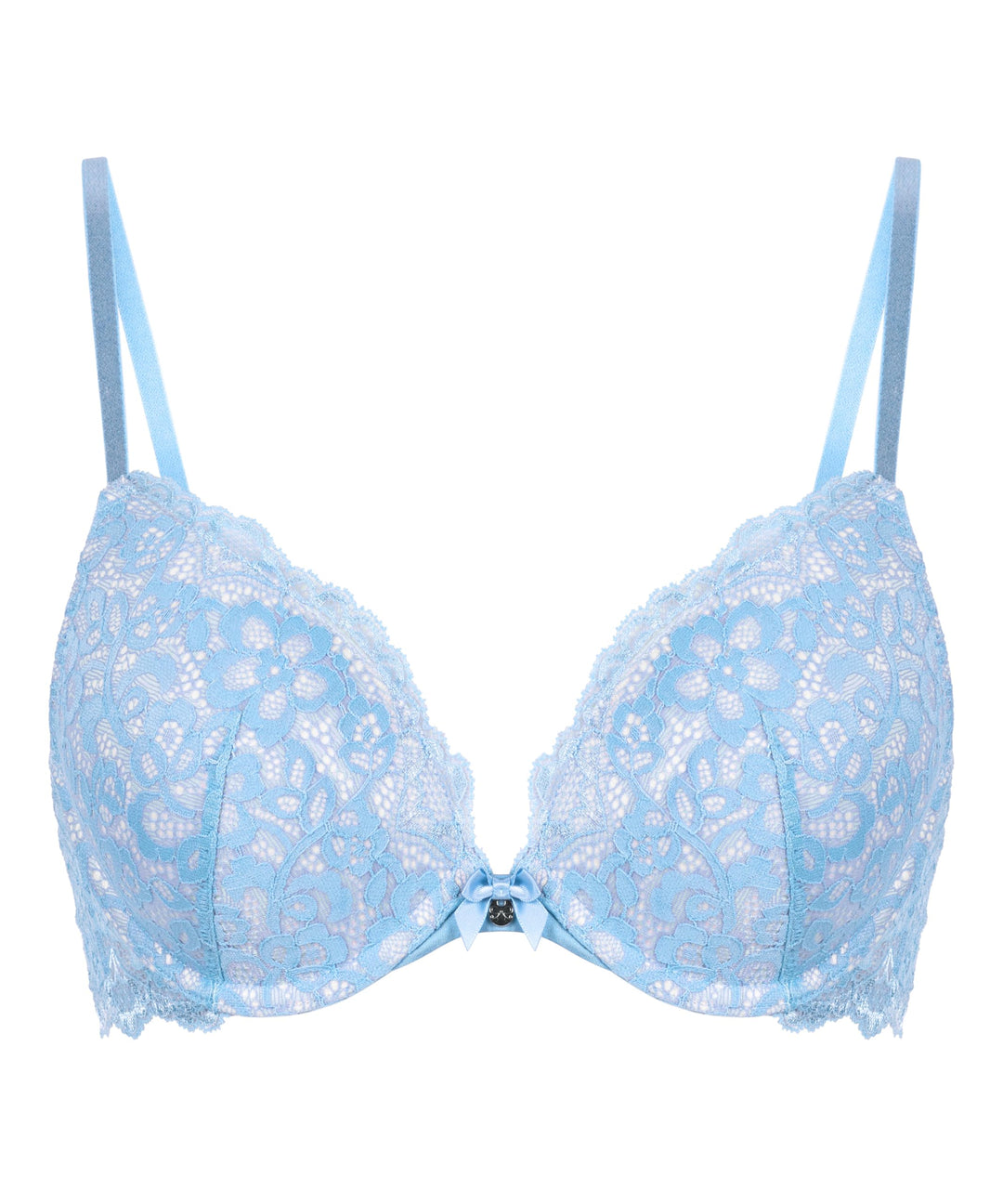 Hunkemöller Vorgeformter Push-up-Bügel-BH Marine, Bel Air Blue