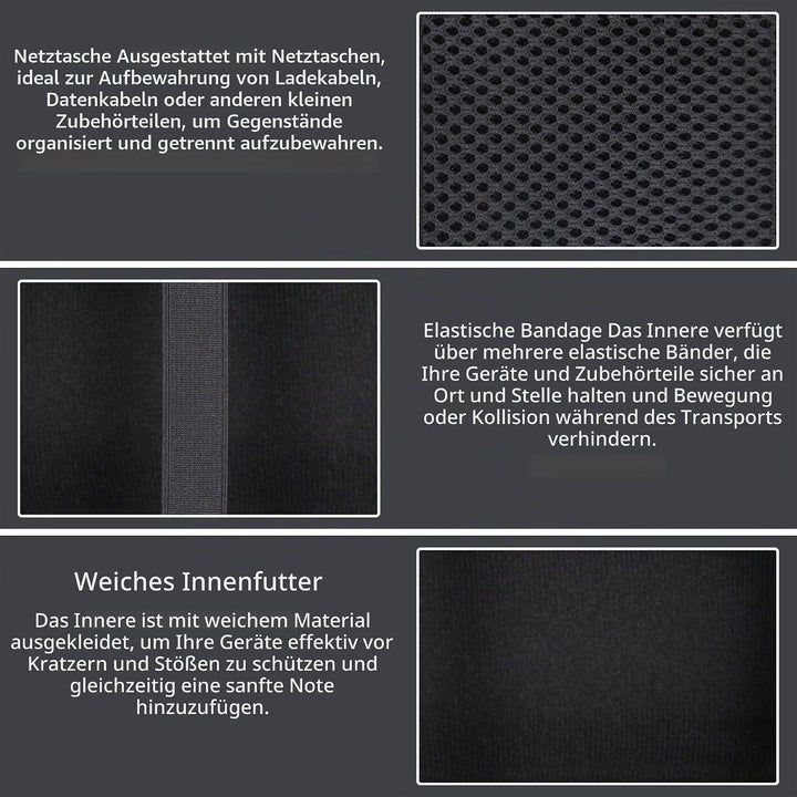 co2CREA Hart Reise Schutz Hülle Etui Tasche für Zoom H6studio /H5studio /H6essential 6-Spur 32-Bit F