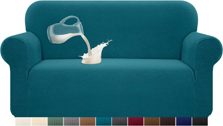 Granbest Stretch Wasserdicht Sofabezug 1 Stück Sofahusse Spandex Jacquard Elastische Couchbezug mit