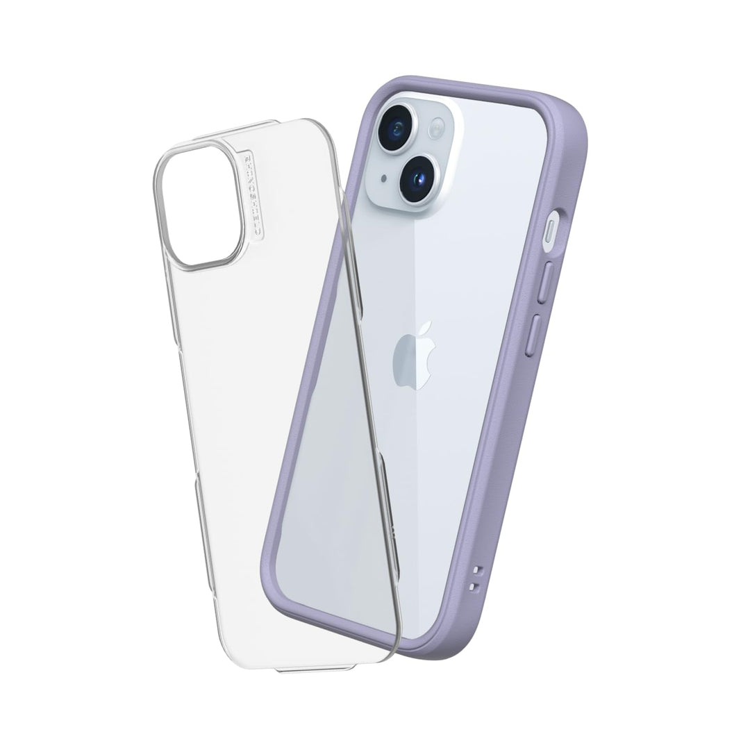 RhinoShield Modulares Case kompatibel mit [iPhone 15] | Mod NX - Anpassbare & stossdämpfende Schutzh