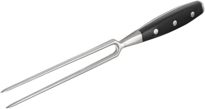 Grillgabel Fleischgabel Küchengabel aus Stahl für Grill, 30 cm