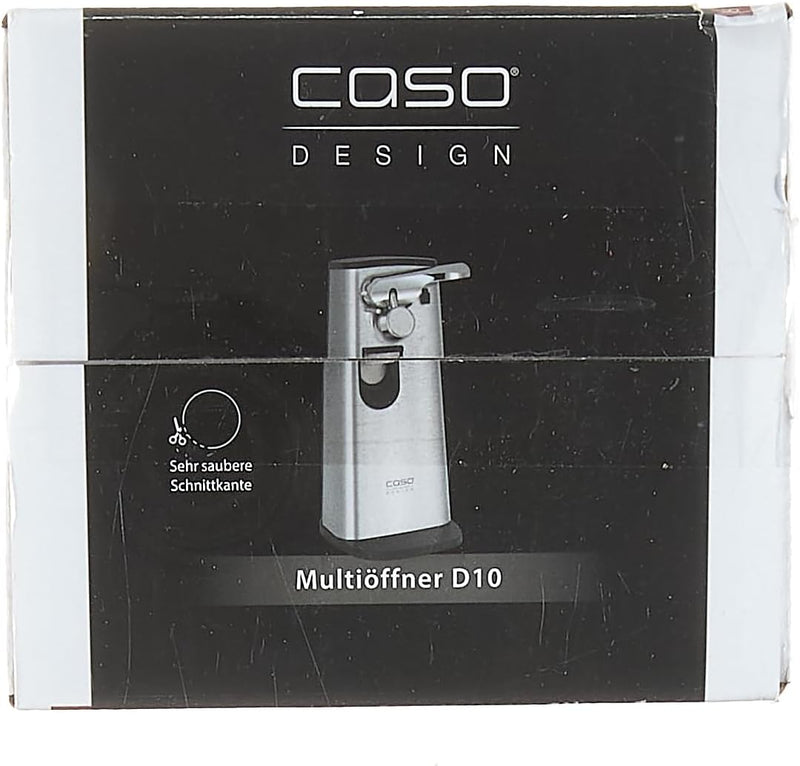 CASO D10 Multiöffner mit Hochwertigem Edelstahlgehäuse, vielseitig nutzbar als Flaschenöffner, Messe