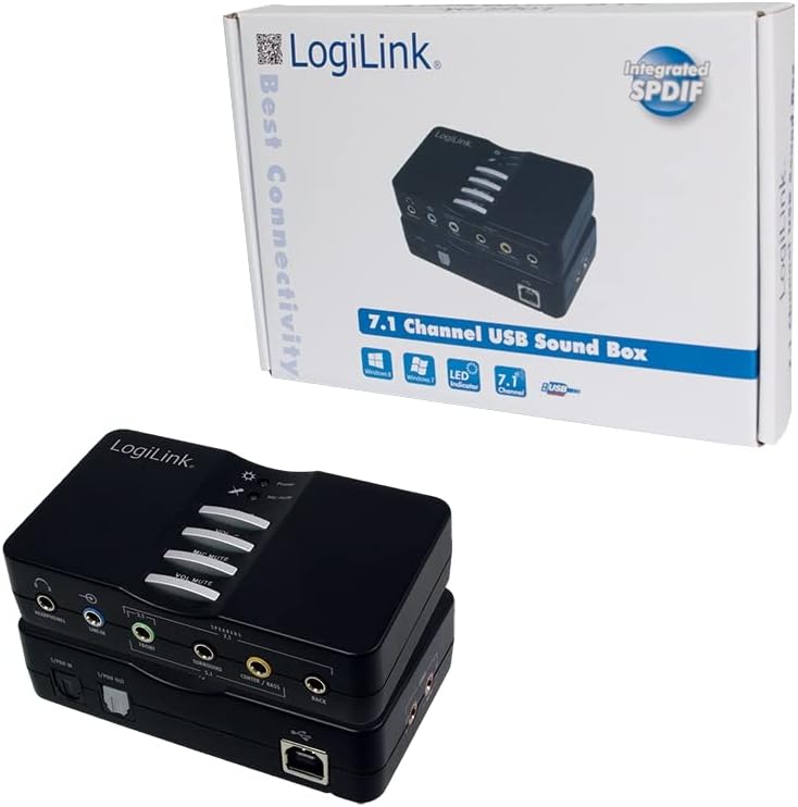 LogiLink USB Sound Box 7.1 (externe Soundkarte)