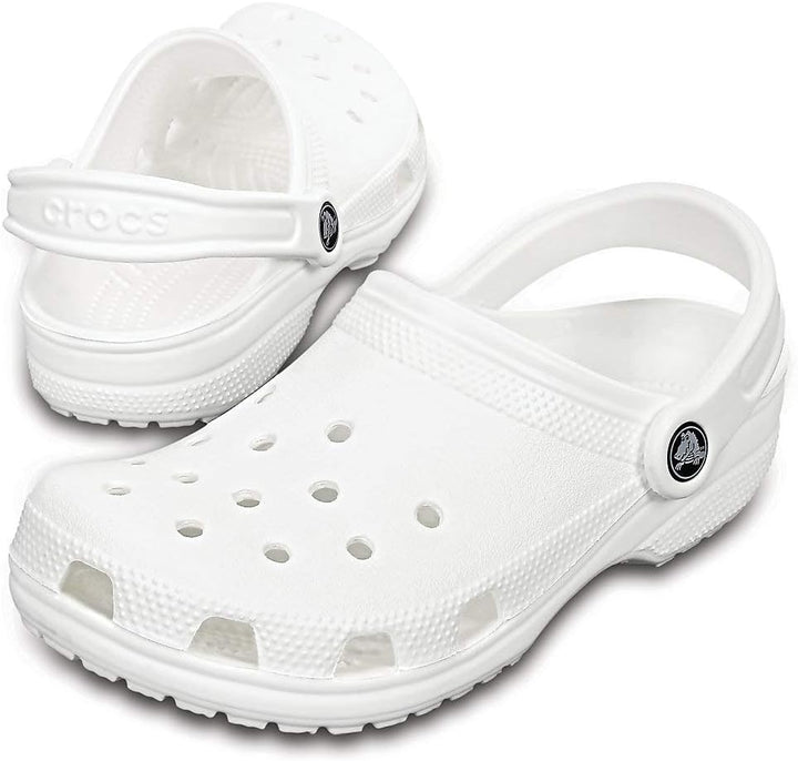Crocs Unisex Crocs Classic Clog 10001-410 36/37 EU Weiss, 36/37 EU Weiss