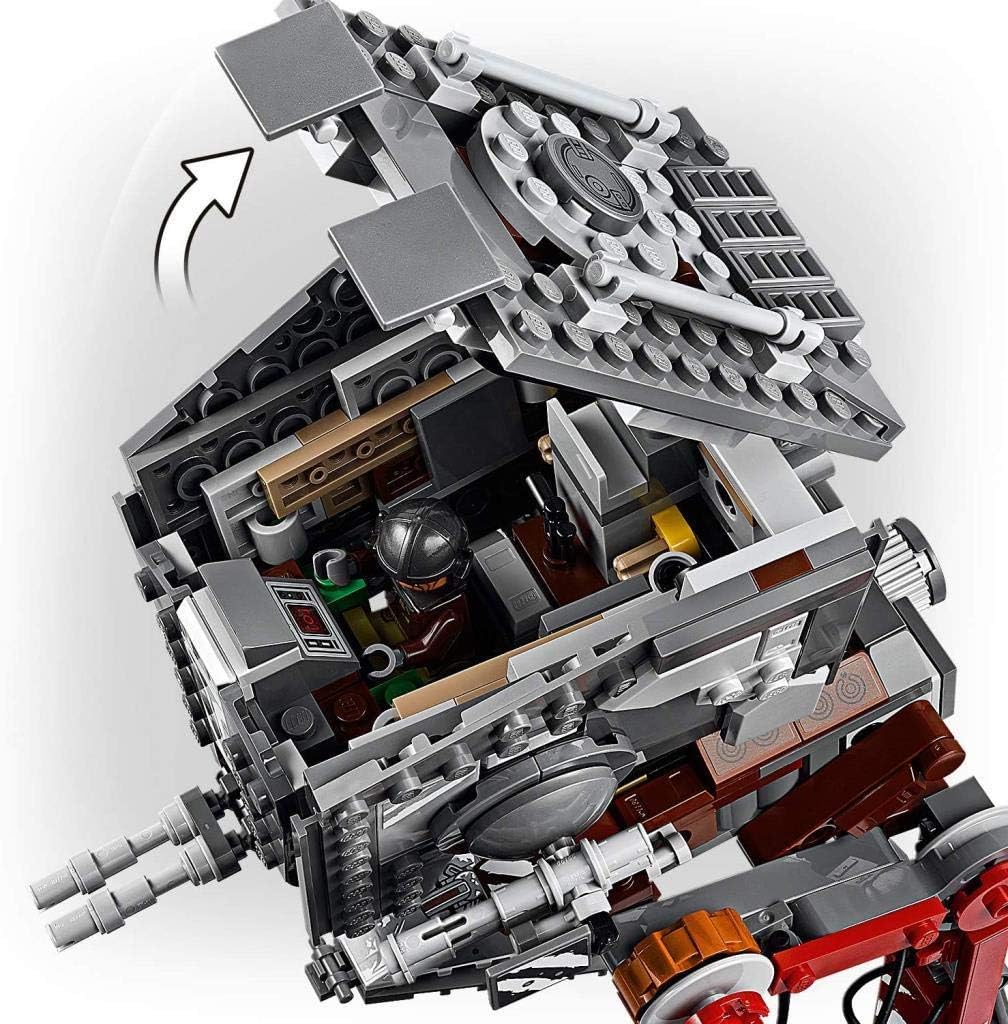 LEGO 75254 Star Wars at-ST-Räuber, Set mit abfeuerbaren Shootern und 4 Minifiguren, TV-Serie The Man