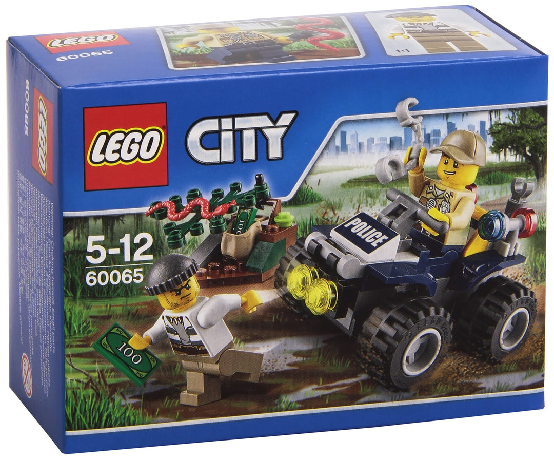 LEGO City 60065 - Auf Streife im Sumpfpolizei-Quad