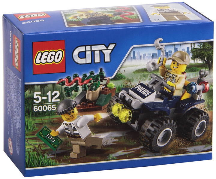 LEGO City 60065 - Auf Streife im Sumpfpolizei-Quad
