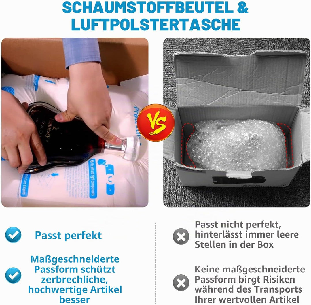 TONESPAC Instapak Quick Bag (#10 (38,1 x 45,7 cm), 4 Stück 15”x18” 4 Stück, 15”x18” 4