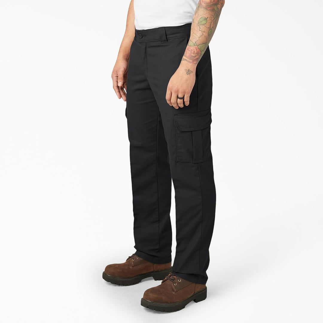 Dickies Herren Pant روللل De Sarja Reta Regular Straight Stretch Twill Cargo Hose 30W / 30L Schwarz,