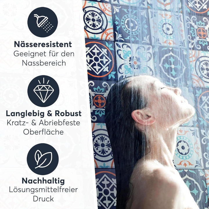 CREATISTO Klebefliesen Stickerfliesen Fliesenfolie - Klebefolie Aufkleber für Fliesen I Klebefliesen