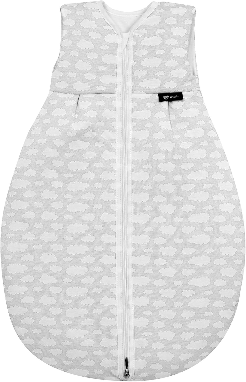 Alvi Baby Mäxchen Thermo Schlafsack | Baby-Schlafsack ohne Ärmel | Winterschlafsack | Alvi Aussensac
